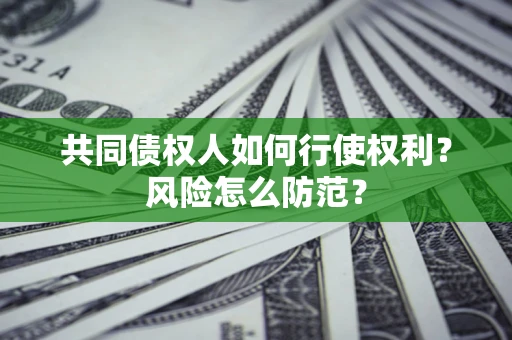 济南共同债权人如何行使权利？风险怎么防范？