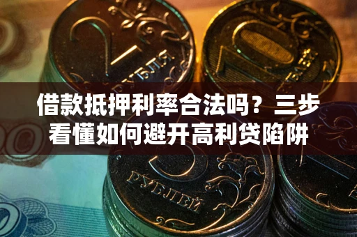 济南借款抵押利率合法吗？三步看懂如何避开高利贷陷阱