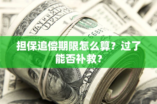 济南担保追偿期限怎么算？过了能否补救？